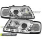 Fari Anteriori Luci Diurne Cromato per Audi A3 8L 08/1996-08/2000 (Cod. TT-LPAU27)