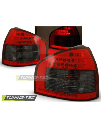Fanali Posteriori LED Rosso Fumé per Audi A3 08/1996-08/2000 (Cod. TT-LDAU42)