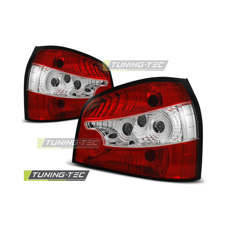 Fanali Posteriori Rosso/bianco per Audi A3 8L 08/1996-08/2000 (Cod. TT-LTAU23)
