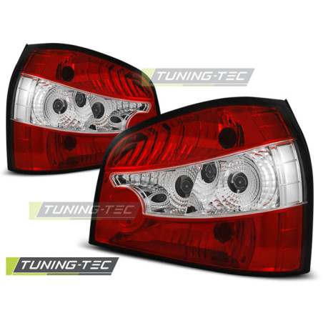 Fanali Posteriori Rosso/bianco per Audi A3 8L 08/1996-08/2000 (Cod. TT-LTAU23)
