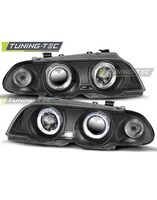 Fari Anteriori Angel Eyes per BMW E46 S/t 05/1998-08/2001 (Cod. TT-LPBM39)