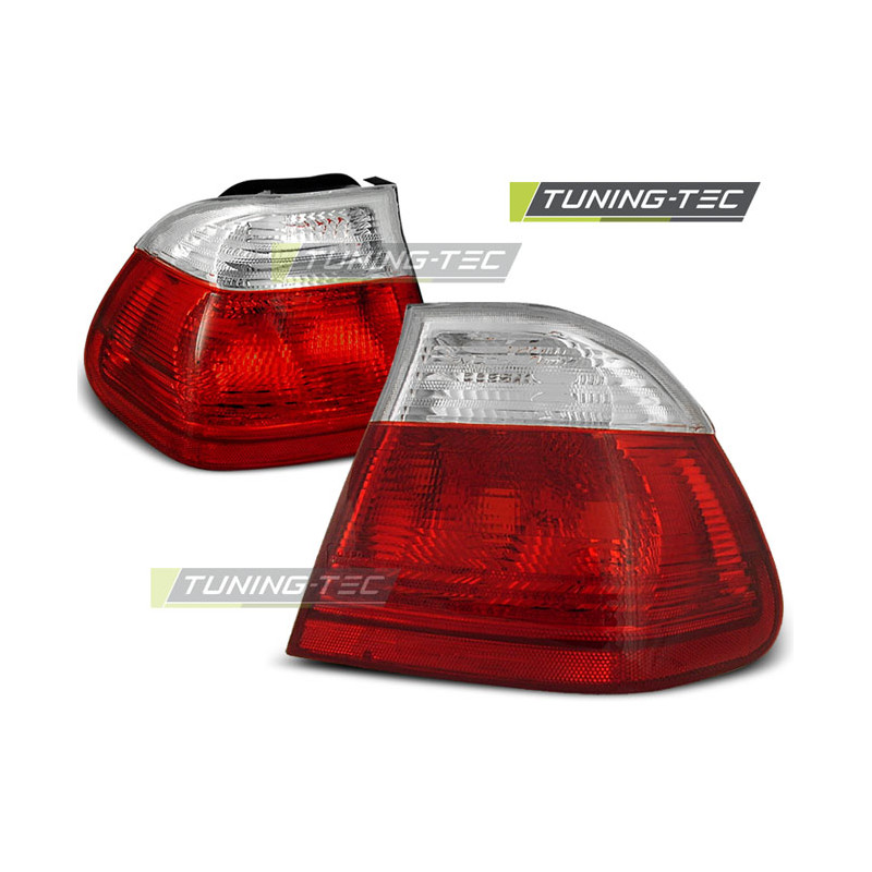 Fanali Posteriori Rosso/bianco per BMW E46 05/1998-08/2001 (Cod. TT-LTBM11)