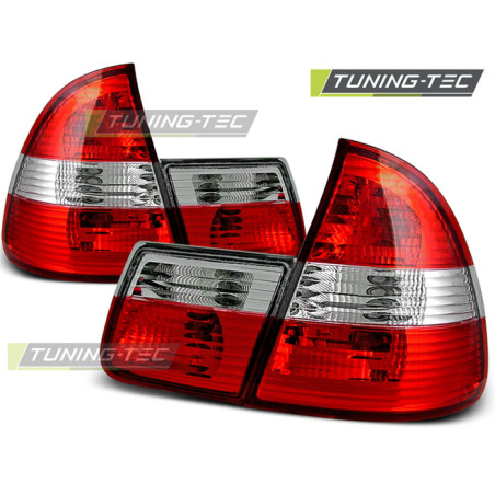 Fanali Posteriori Rosso/bianco per BMW E46 1999-2005 (Cod. TT-LTBM27)