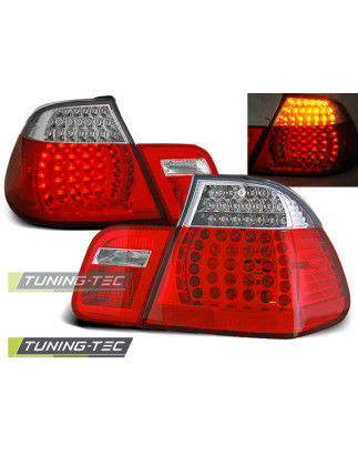 Fanali Posteriori LED Rosso/bianco per BMW E46 05/1998-08/2001 (Cod. TT-LDBM07)