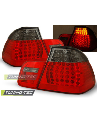 Fanali Posteriori LED Rosso Fumé per BMW E46 05/1998-08/2001 (Cod. TT-LDBM41)