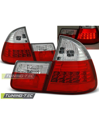 Fanali Posteriori LED Rosso/bianco per BMW E46 1999-2005 (Cod. TT-LDBM28)