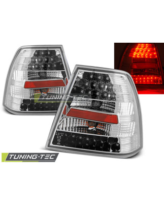 Fanali Posteriori LED Cromato per Volkswagen Bora 09/1998-07/2005 (Cod. TT-LDVW61)