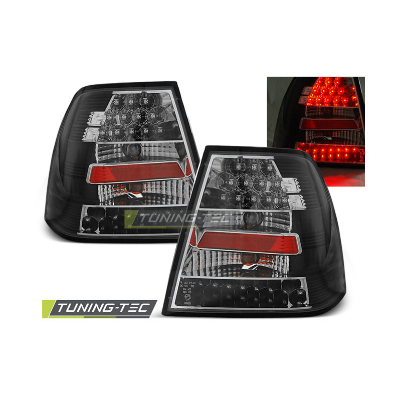 Fanali Posteriori LED Nero per Volkswagen Bora 09/1998-07/2005 (Cod. TT-LDVW62)