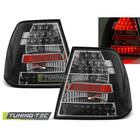 Fanali Posteriori LED Nero per Volkswagen Bora 09/1998-07/2005 (Cod. TT-LDVW62)