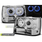 Fanali Posteriori Cromato per Chrysler Jeep Grand Cherokee 1993-1998 (Cod. TT-LPCH11)