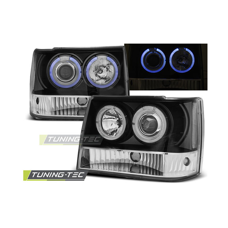 Fanali Posteriori Nero per Chrysler Jeep Grand Cherokee 1993-1998 (Cod. TT-LPCH12)