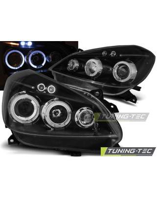 Fari Anteriori Angel Eyes per Renault Clio 3 2005-2009 (Cod. TT-LPRE28)