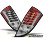 Fanali Posteriori LED LED Cromato per Ford Focus 1 Hb 1998-2004 (Cod. TT-LDFO21)
