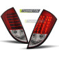 Fanali Posteriori LED LED Rosso/bianco per Ford Focus 1 Hb 1998-2004 (Cod. TT-LDFO24)