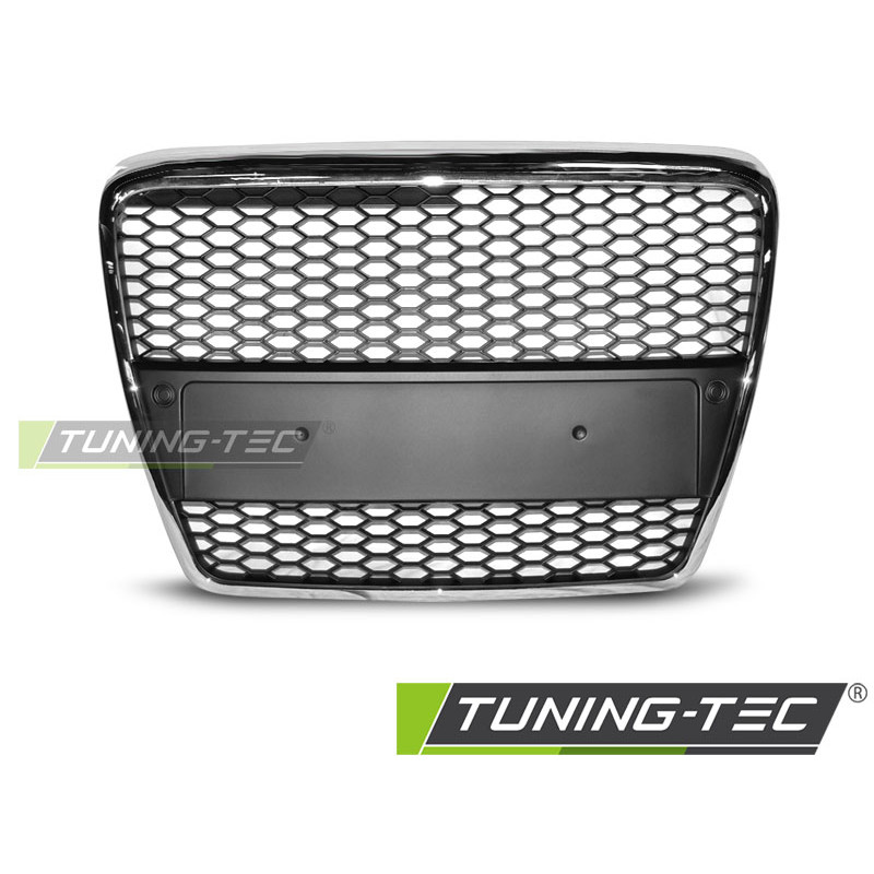 Griglia Frontale Cromato per Audi A6 C6 04/2004-2008 (Cod. TT-GRAU37)