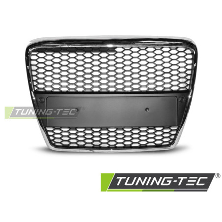 Griglia Frontale Cromato per Audi A6 C6 04/2004-2008 (Cod. TT-GRAU37)