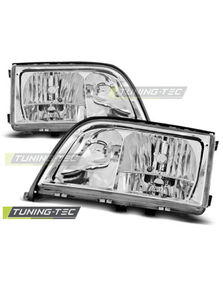 Fari Anteriori Cromato per Mercedes-Benz W140 S-klasa 03/1991-10/1998 (Cod. TT-LPME19)