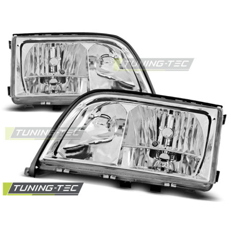 Fari Anteriori Cromato per Mercedes-Benz W140 S-klasa 03/1991-10/1998 (Cod. TT-LPME19)
