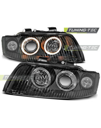 Fari Anteriori Angel Eyes per Audi A4 10/2000-10/2004 (Cod. TT-LPAU20)