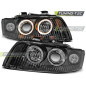 Fari Anteriori Angel Eyes per Audi A4 10/2000-10/2004 (Cod. TT-LPAU20)