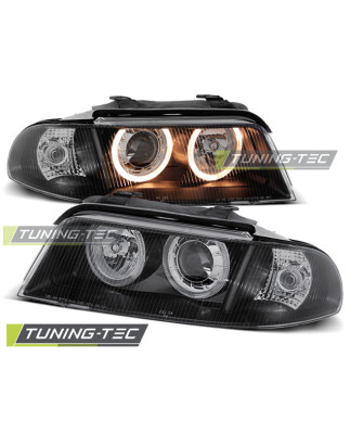 Fari Anteriori Angel Eyes per Audi A4 01/1999-09/2000 (Cod. TT-LPAU18)