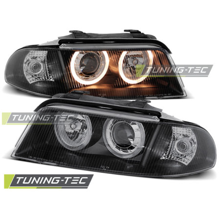 Fari Anteriori Angel Eyes per Audi A4 01/1999-09/2000 (Cod. TT-LPAU18)