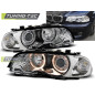 Fari Anteriori Angel Eyes per BMW E46 04/1999-08/2001 (Cod. TT-LPBM33)