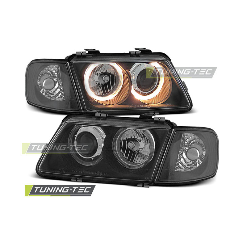 Fari Anteriori Angel Eyes per Audi A3 08/1996-08/2000 (Cod. TT-LPAU10) Fari Anteriori Angel Eyes per Audi A3 08/1996-08/2000 (Cod. TT-LPAU10)