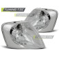 Indicatori Anteriori Cromato per Volkswagen Passat B5 11/1996-08/2000 (Cod. TT-KPVW07)