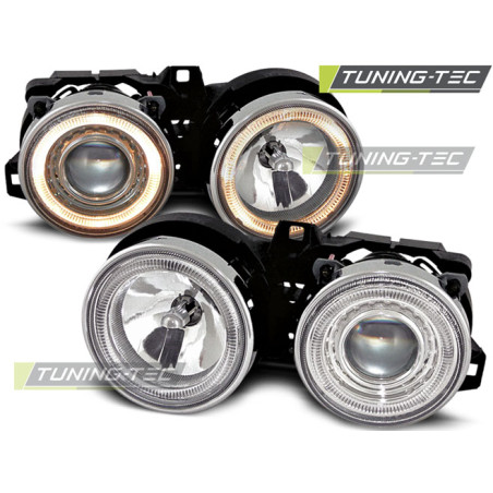 Fari Anteriori Angel Eyes per BMW E30 11/1982-06/1994 (Cod. TT-LPBM22)