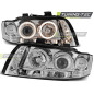 Fari Anteriori Angel Eyes per Audi A4 10/2000-10/2004 (Cod. TT-LPAU19)