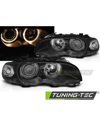Fari Anteriori Angel Eyes per BMW E46 04/1999-2003 (Cod. TT-LPBM34)