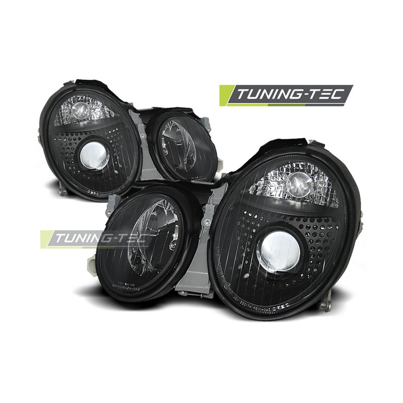 Fari Anteriori Nero per Mercedes-Benz W208 Clk 03/1997-04/2002 (Cod. TT-LPME22)