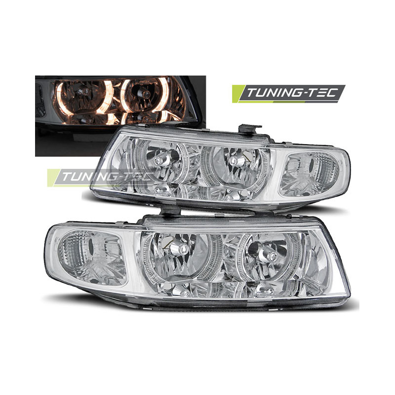 Fari Anteriori Angel Eyes per Seat Leon/toledo 04/1999-08/2004 (Cod. TT-LPSE05)