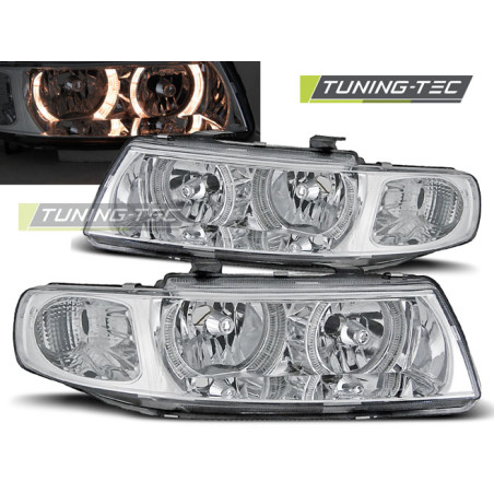 Fari Anteriori Angel Eyes per Seat Leon/toledo 04/1999-08/2004 (Cod. TT-LPSE05)