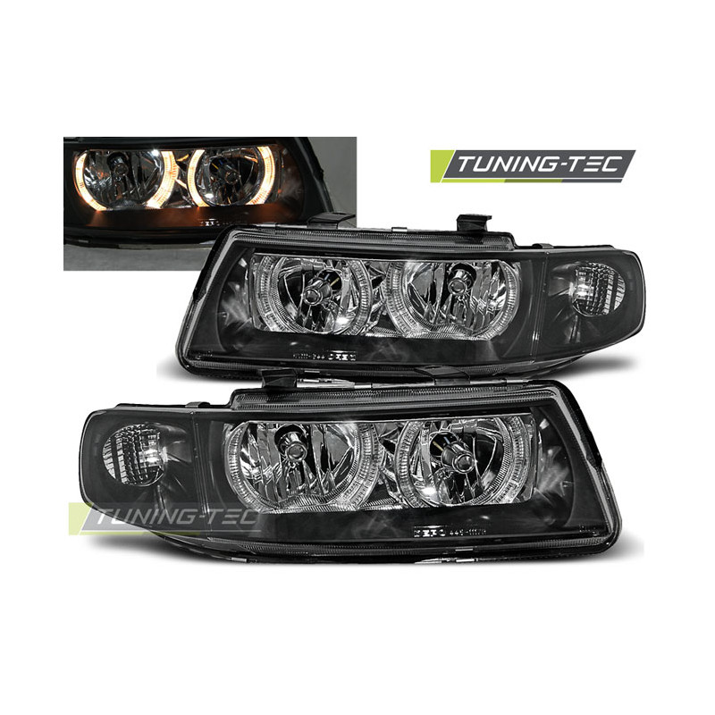Fari Anteriori Angel Eyes per Seat Leon/toledo 04/1999-08/2004 (Cod. TT-LPSE06)