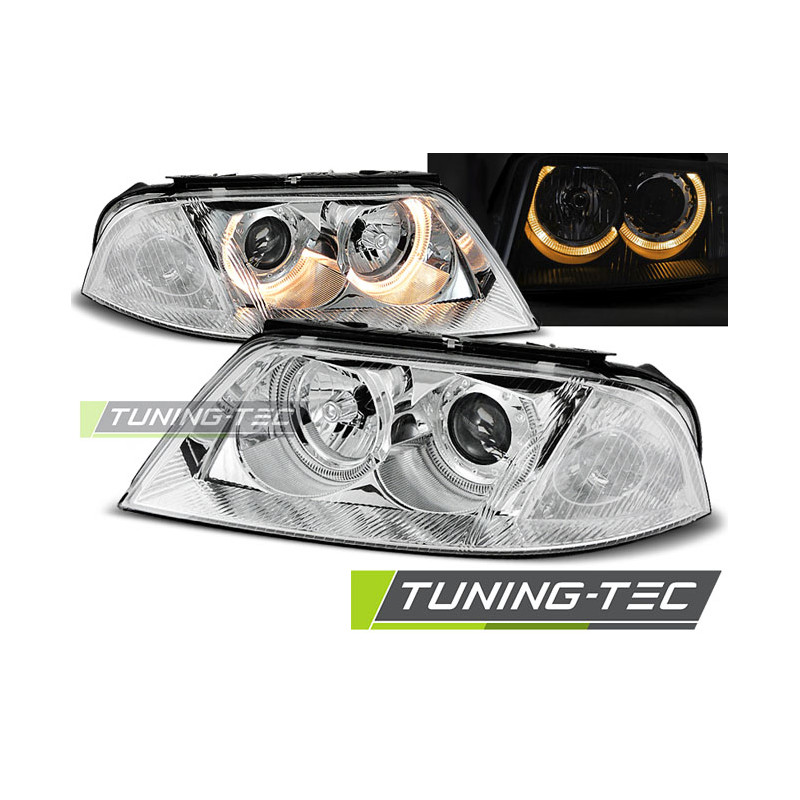 Fari Anteriori Angel Eyes per Volkswagen Passat 3BG B5 Fl 09/2000-03/2005 (Cod. TT-LPVW33) Fari Anteriori Angel Eyes per Volkswagen Passat 3BG B5 Fl 09/2000-03/2005 (Cod. TT-LPVW33)