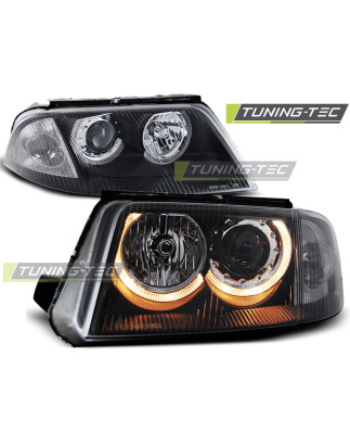 Fari Anteriori Angel Eyes per Volkswagen Passat 3BG B5 Fl 09/2000-03/2005 (Cod. TT-LPVW46)