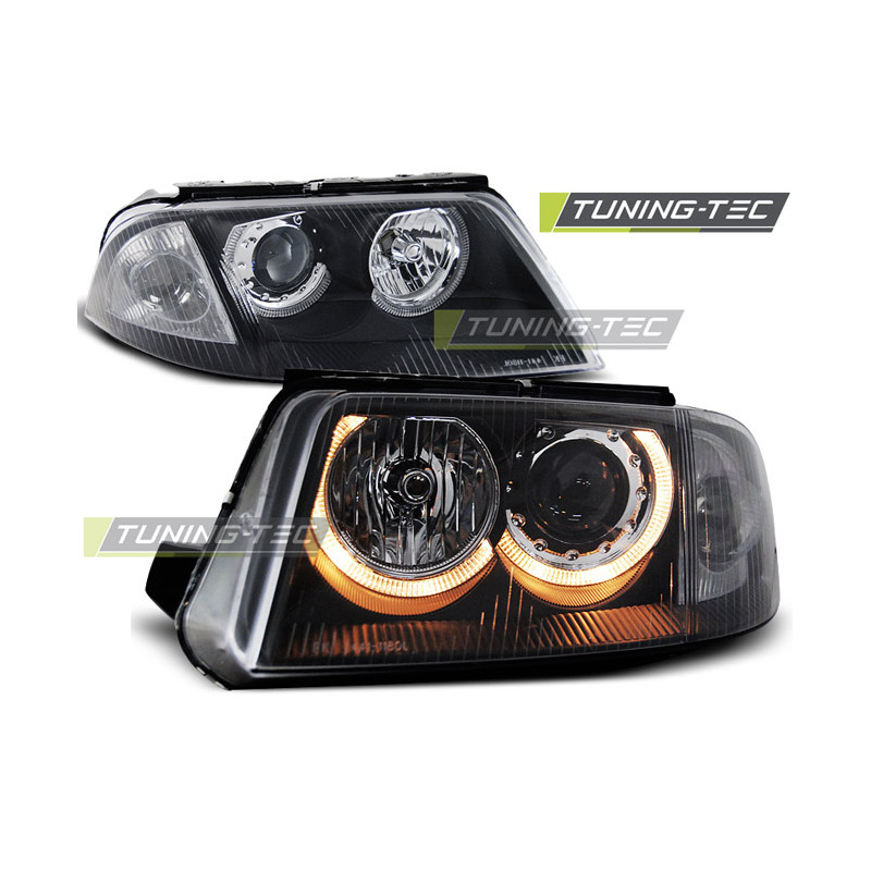 Fari Anteriori Angel Eyes per Volkswagen Passat 3BG B5 Fl 09/2000-03/2005 (Cod. TT-LPVW46)