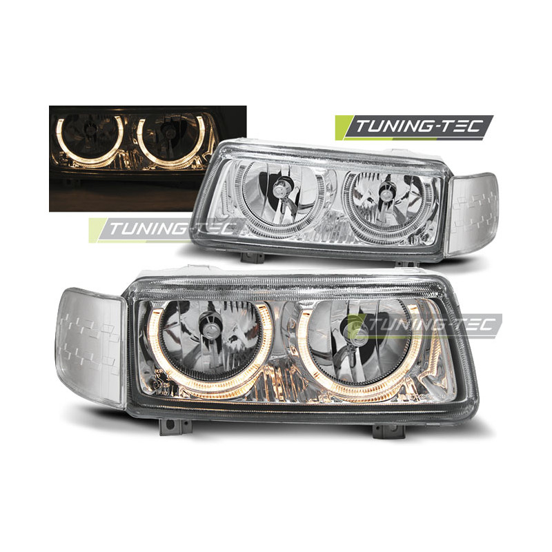 Fari Anteriori Angel Eyes per Volkswagen Passat B4 11/1993-05/1997 (Cod. TT-LPVW40)