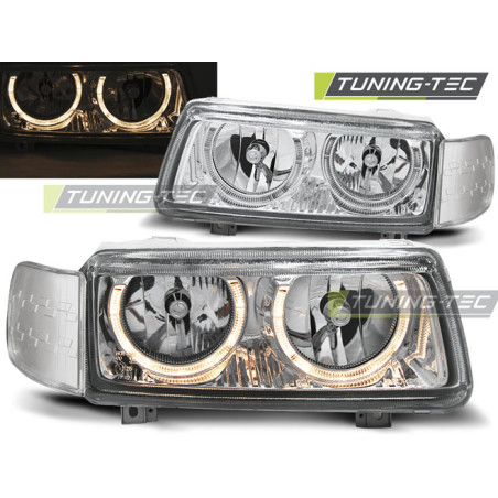 Fari Anteriori Angel Eyes per Volkswagen Passat B4 11/1993-05/1997 (Cod. TT-LPVW40)