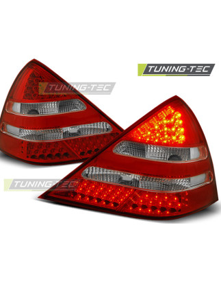 Fanali Posteriori LED Rosso/bianco per Mercedes-Benz R170 Slk 04/1996-2004 (Cod. TT-LDME12)