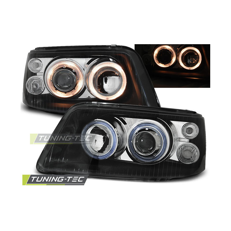 Fari Anteriori Angel Eyes per Volkswagen T5 04/2003-08/2009 (Cod. TT-LPVWE5)
