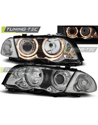Fari Anteriori Angel Eyes per BMW E46 S/t 05/1998-08/2001 (Cod. TT-LPBM40)
