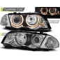 Fari Anteriori Angel Eyes per BMW E46 S/t 05/1998-08/2001 (Cod. TT-LPBM40)