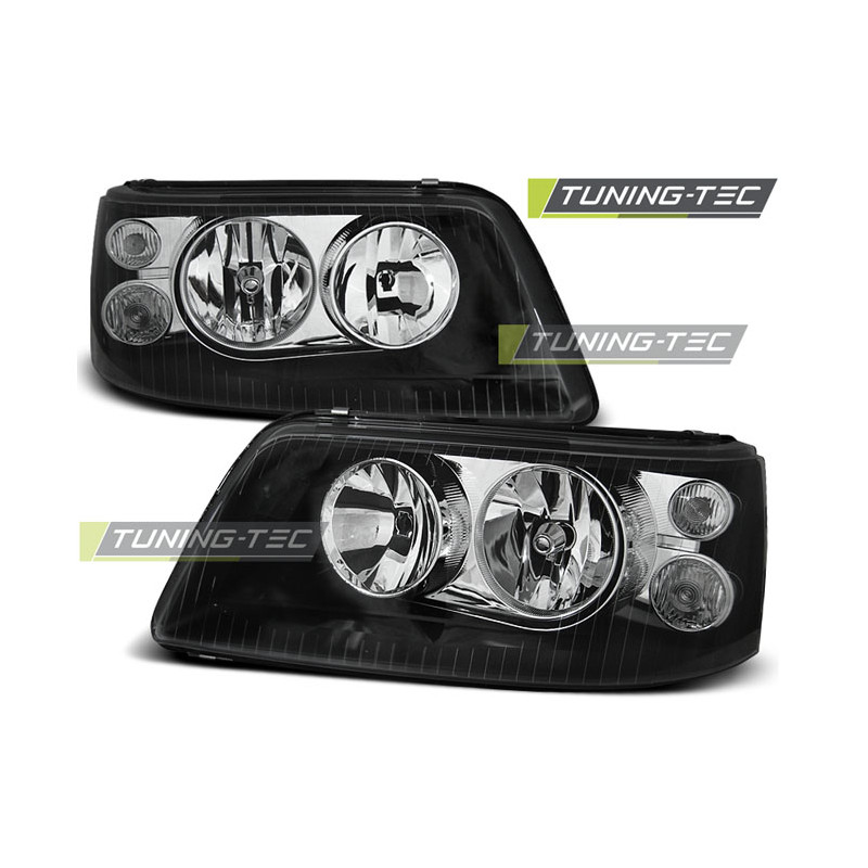 Fari Anteriori Nero per Volkswagen T5 04/2003-08/2009 (Cod. TT-LPVWA0)