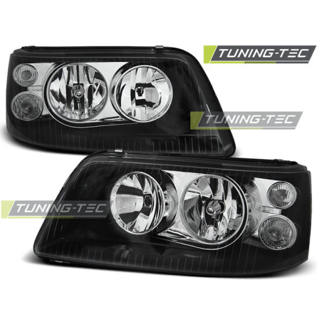 Fari Anteriori Nero per Volkswagen T5 04/2003-08/2009 (Cod. TT-LPVWA0)