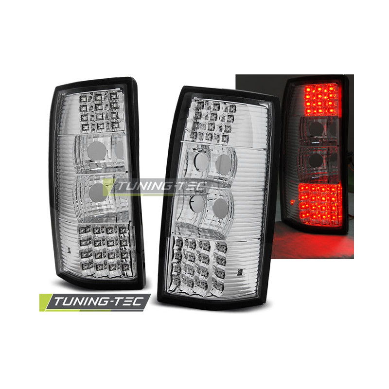 Fanali Posteriori LED Cromato per Opel Omega B Caravan 03/1994-09/1999 (Cod. TT-LDOP23)