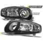 Fanali Posteriori Nero per Alfa Romeo 147 01/2001-12/2004 (Cod. TT-LPAR03)