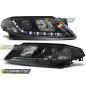 Fari Anteriori con Luci Diurne Luci Diurne Nero per Renault Laguna 2 2001-03/2005 (Cod. TT-LPRE18)